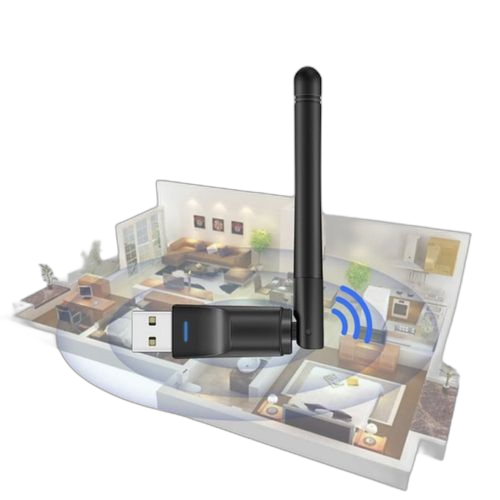 Usb adaptateur usb wifi mt7601 150mbps usb 2.0 avec antenne rotative
