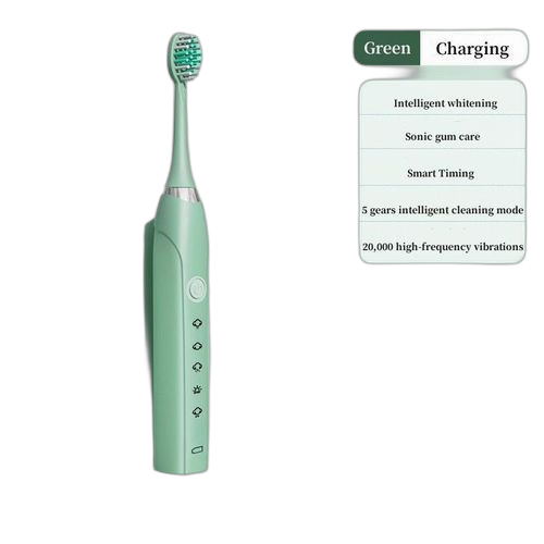 Vert brosse à dents électrique étanche s6 soft hair rechargeable automatique ultrasons ipx7 – Photo produit Dakar Sénégal – Livraison rapide Vert brosse à dents électrique étanche s6 soft hair rechargeable automatique ultrasons ipx7. Diaytar Sénégal : Le e-commerce qui change la donne