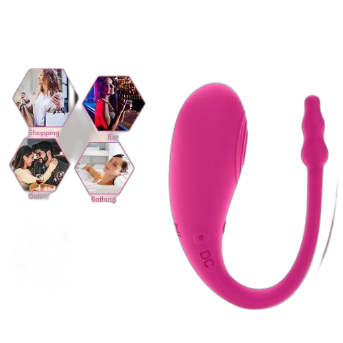 Vibromasseur télécommandé pour application mobile pour femme, vibrateur sans fil rose rouge. Diaytar : Parce que vous méritez le meilleur sans vous ruiner