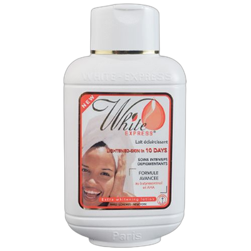 White expression lait éclaircissant au butyresorcinol et aha (10 jours) 500ml