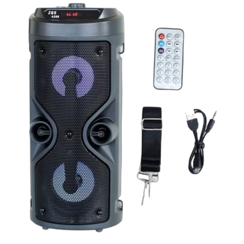 White hautparleur bt speaker avec portusb fm carte mémoire