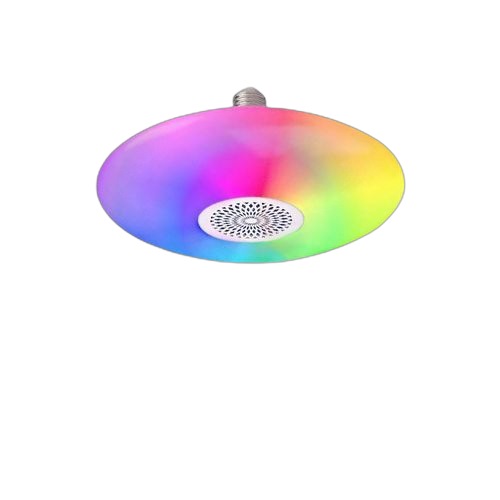 White label ampoule intelligente bluetooth rgb, support de lampe e2 avec télécommande