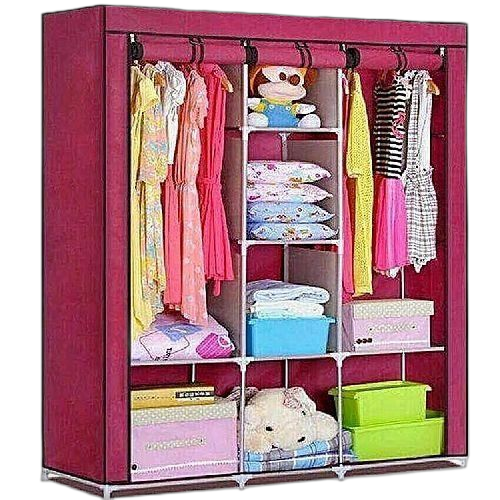 White label armoire penderie rangement d'habits et de chaussures