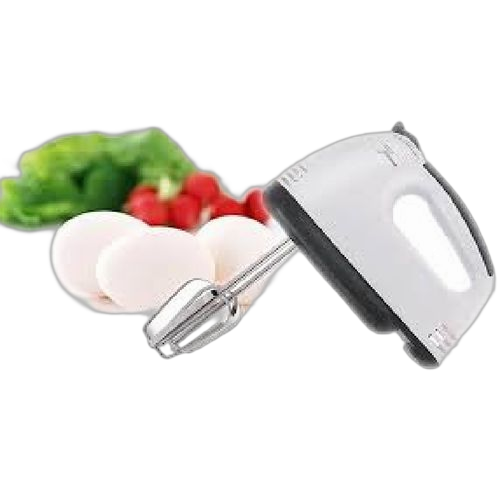 White label batteur electrique 180 220 w 7 vitesses blanc