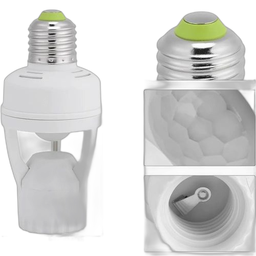 White label capteur de mouvement infrarouge human motion pour douille de lampe e27