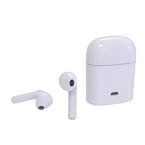 White label écouteurs bluetooth tws i8x blanc