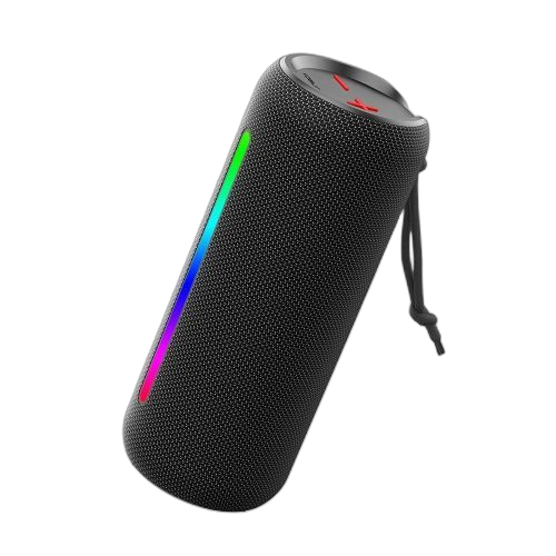 White label haut parleur bluetooth usb sans fil lumineux