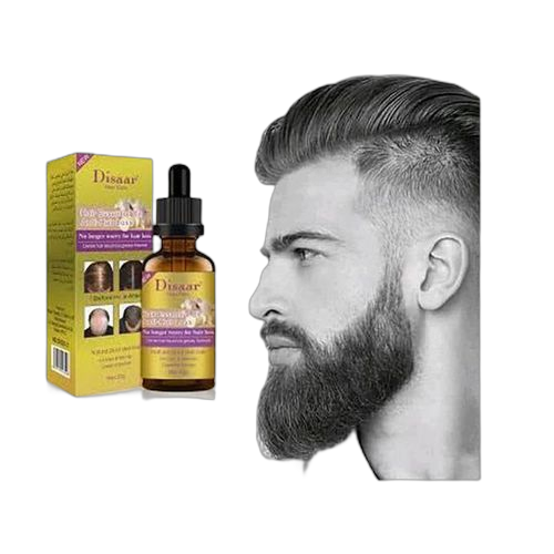 White label huile pousse barbe rapide zéro à héro 30 ml