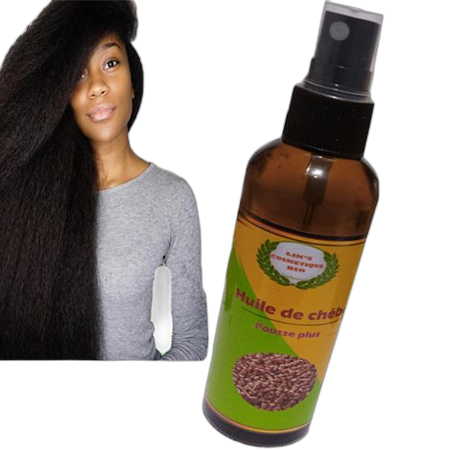 White label huile sublimante au chébé 100% bio pour cheveux 120ml