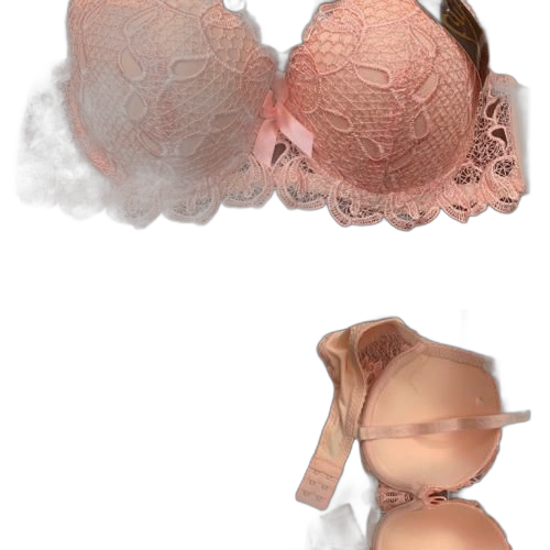 White label lot de 6 soutien gorge push up à armatures en dentelle