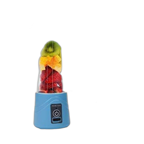 White label mini mixeur portable 380 ml, puissance 5v bleu