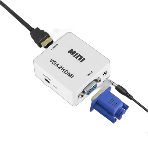 White label mini vga à hdmi vga2hdmi audio video converter box adaptateur pour hdtv projecteur. Diaytar : Qualité professionnelle, prix grand public