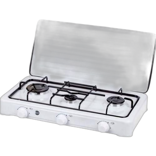 White label réchaud gaz 3 feux