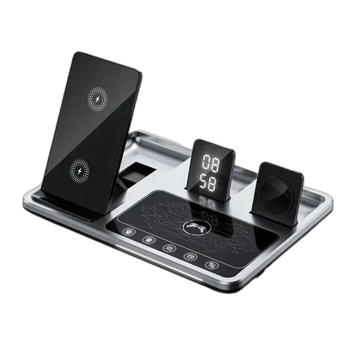 White label r11 – chargeur sans fil multifonctionnel 4 en 1