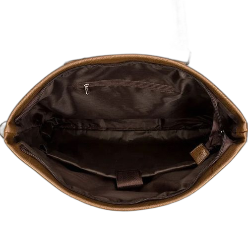 White label sac à bandoulière en cuir simili 14 pouces
