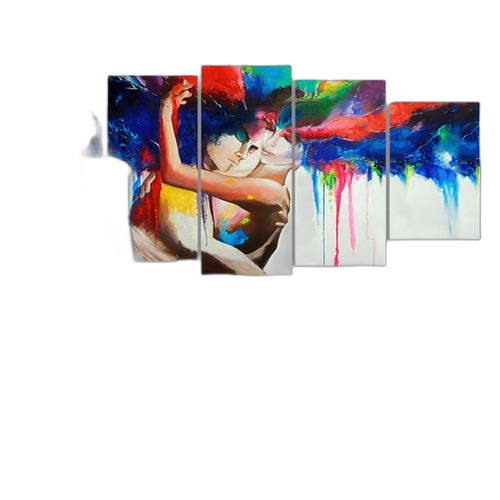 White label tableau 5 pièces couple