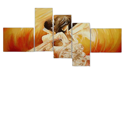White label tableau couple 5 pièces