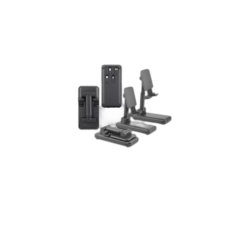 White power bank + supportmulti angles pour tablette & téléphone portable