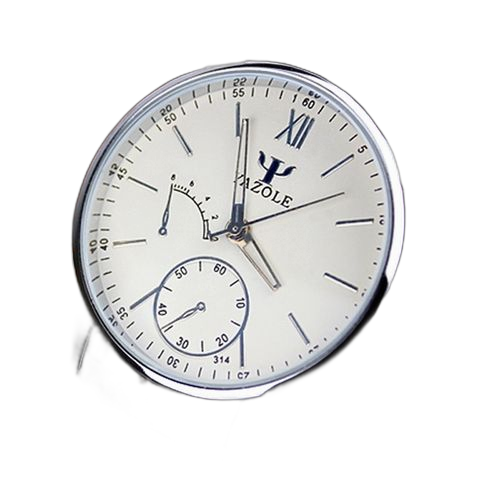 Yazole montre homme a quartz bracelet en simili cuir noir 314