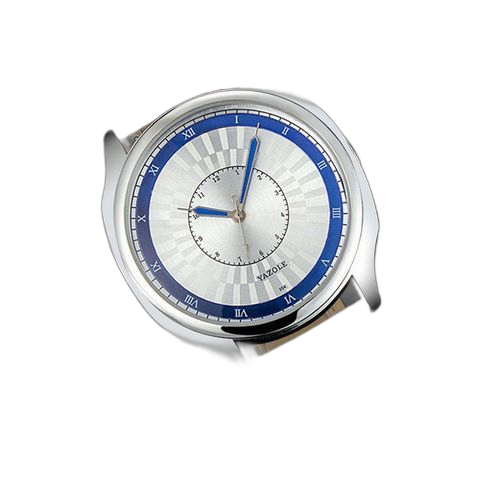 Yazole montre homme a quartz bracelet en simili cuir noir 315