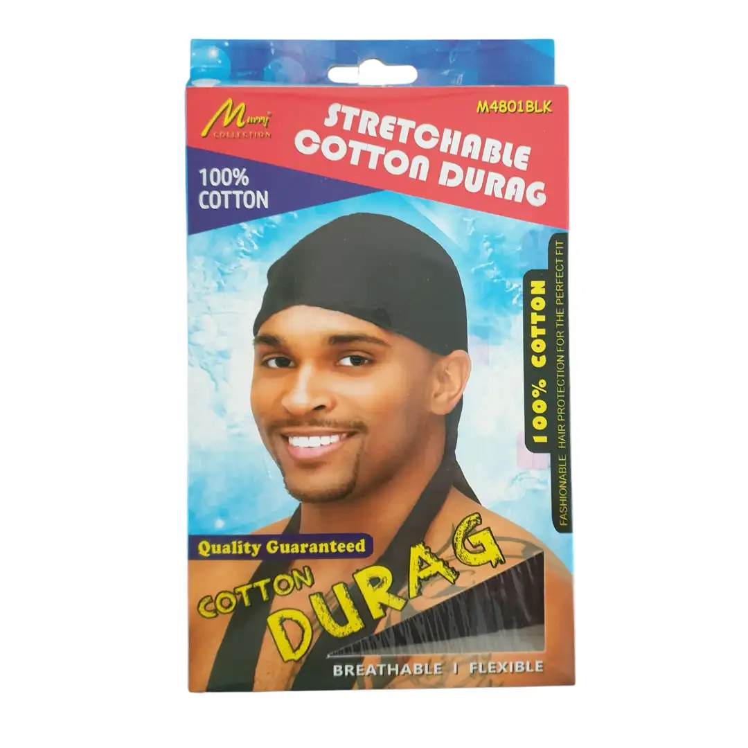 Collection murry 100 coton durag m4801blk_1309. DIAYTAR SENEGAL - Votre Passage vers l'Éclat et la Beauté. Explorez notre boutique en ligne et trouvez des produits qui subliment votre apparence et votre espace.
