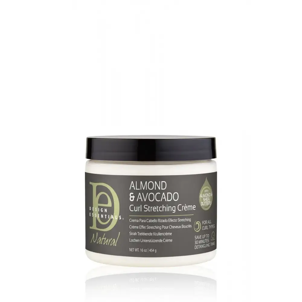 Design essentials almond avocado natural curl stretching cream riche en avocat amande et soja 454 g_1520. DIAYTAR SENEGAL - Votre Passage Vers l'Excellence Shopping. Découvrez un catalogue en ligne qui offre une expérience d'achat exceptionnelle, avec des produits soigneusement sélectionnés pour satisfaire tous les goûts.