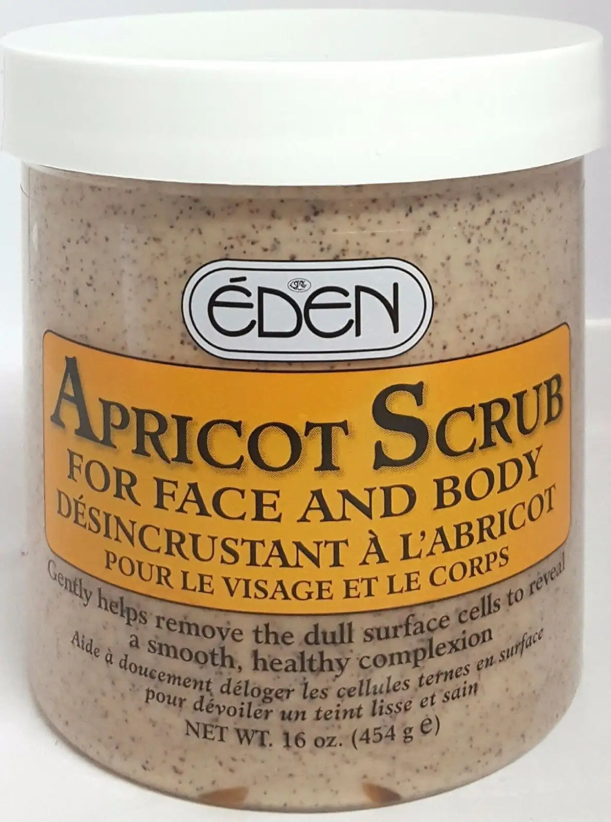 Eden gommage a labricot pour le visage et le corps 16 oz_2764. DIAYTAR SENEGAL - L'Art de Choisir, l'Art de Vivre. Parcourez notre boutique en ligne et choisissez parmi des produits de qualité qui ajoutent de l'élégance à votre quotidien.