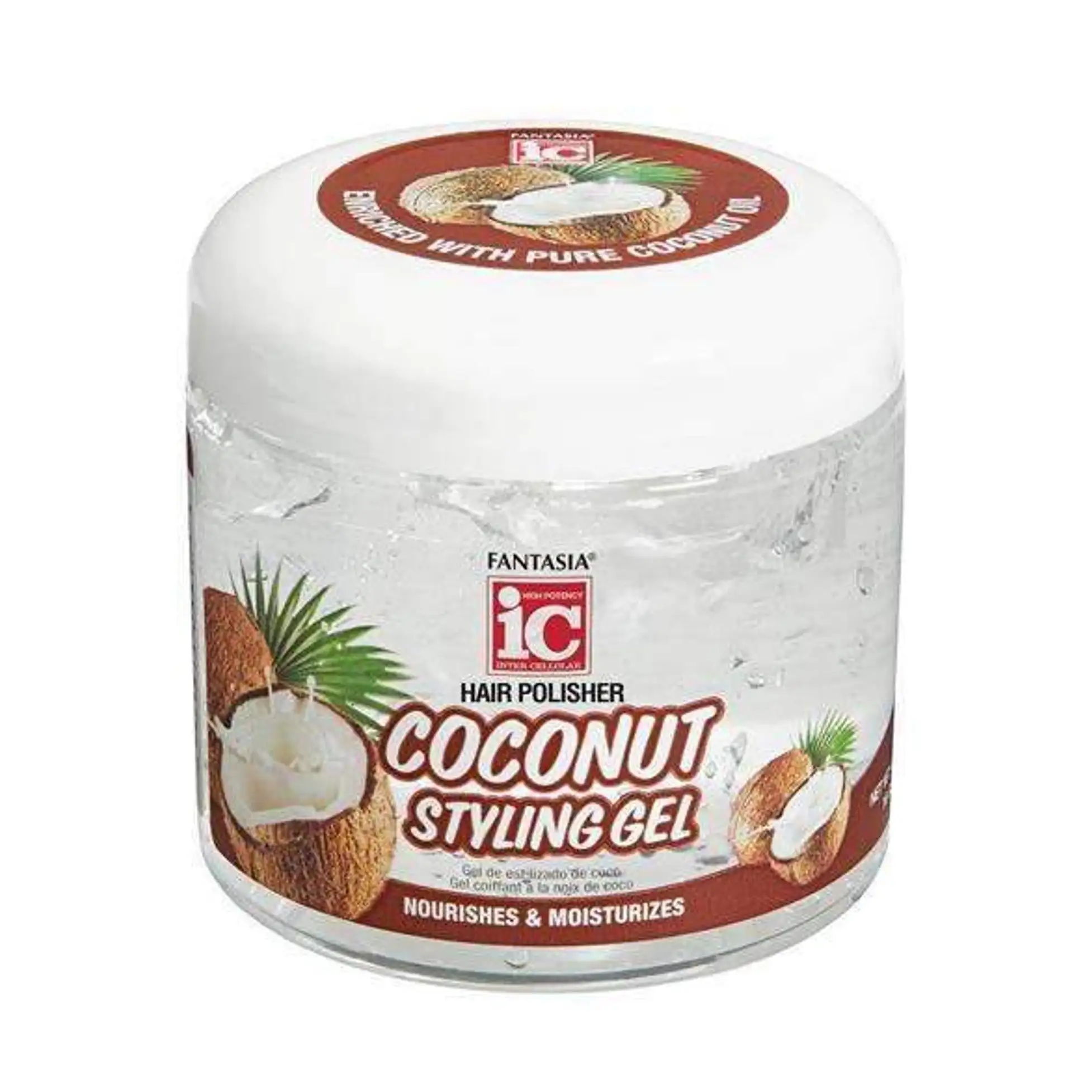 Fantasia ic noix de coco gel coiffant 16oz_3614. Bienvenue sur DIAYTAR SENEGAL - Là où Chaque Objet a une Âme. Plongez dans notre catalogue et trouvez des articles qui portent l'essence de l'artisanat et de la passion.