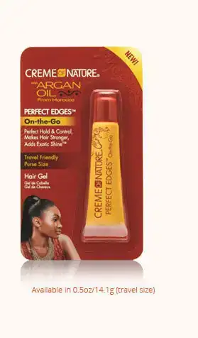 Creme de la nature huile dargan perfect edges ™ on the go 05 oz_8574. DIAYTAR SENEGAL - L'Art de Vivre le Shopping Authentique. Découvrez notre boutique en ligne et trouvez des produits qui célèbrent la culture et l'héritage du Sénégal.