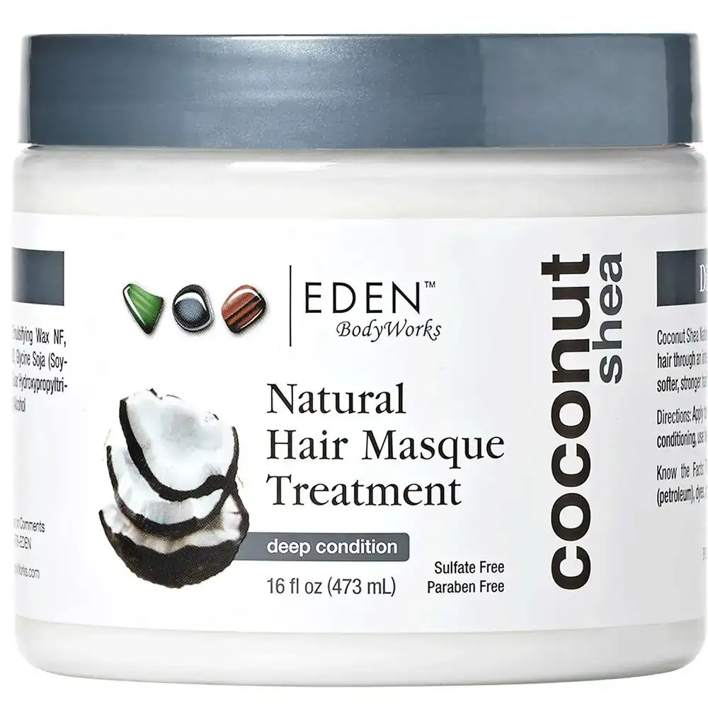Eden bodyworks masque capillaire au karite et a la noix de coco 16 oz_8146. DIAYTAR SENEGAL - Un Monde de Possibilités à Portée de Clic. Parcourez notre site web pour découvrir des sélections infinies, de l'épicerie aux bijoux, et vivez une expérience d'achat sans pareil.