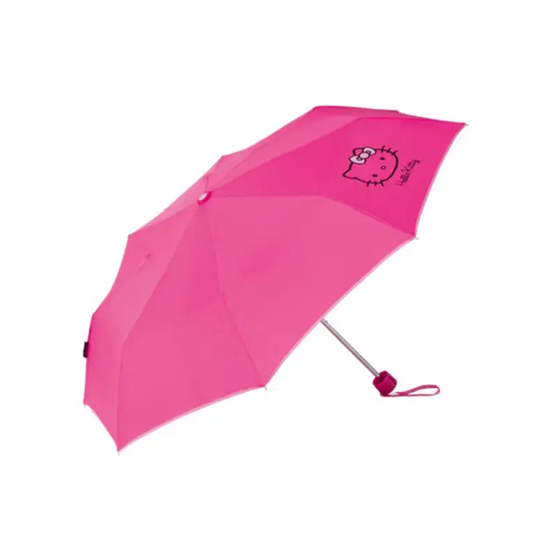Parapluie pliable hello kitty 147147 o 98 cm_3188. DIAYTAR SENEGAL - L'Art de Choisir, l'Art de S'émerveiller. Explorez notre boutique en ligne et choisissez des articles qui éveillent votre sens de l'émerveillement.
