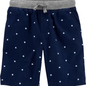 star pull-on poplin shorts - 5a. Boutique de cosmétiques au Sénégal
