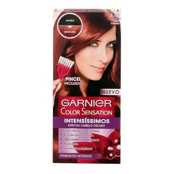 Teinture permanente color sensation intensissimos garnier cuivre intense_5470. DIAYTAR SENEGAL - Là où le Shopping Devient une Expérience. Naviguez à travers notre catalogue diversifié et découvrez des produits qui ajoutent de la couleur et de la passion à votre vie.