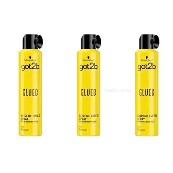 3 sprays fixation forte glued extreme freeze spray 3 x 300 ml_9401. DIAYTAR SENEGAL - Où Choisir Devient une Expression de Soi. Découvrez notre boutique en ligne et trouvez des articles qui révèlent votre personnalité et votre style.