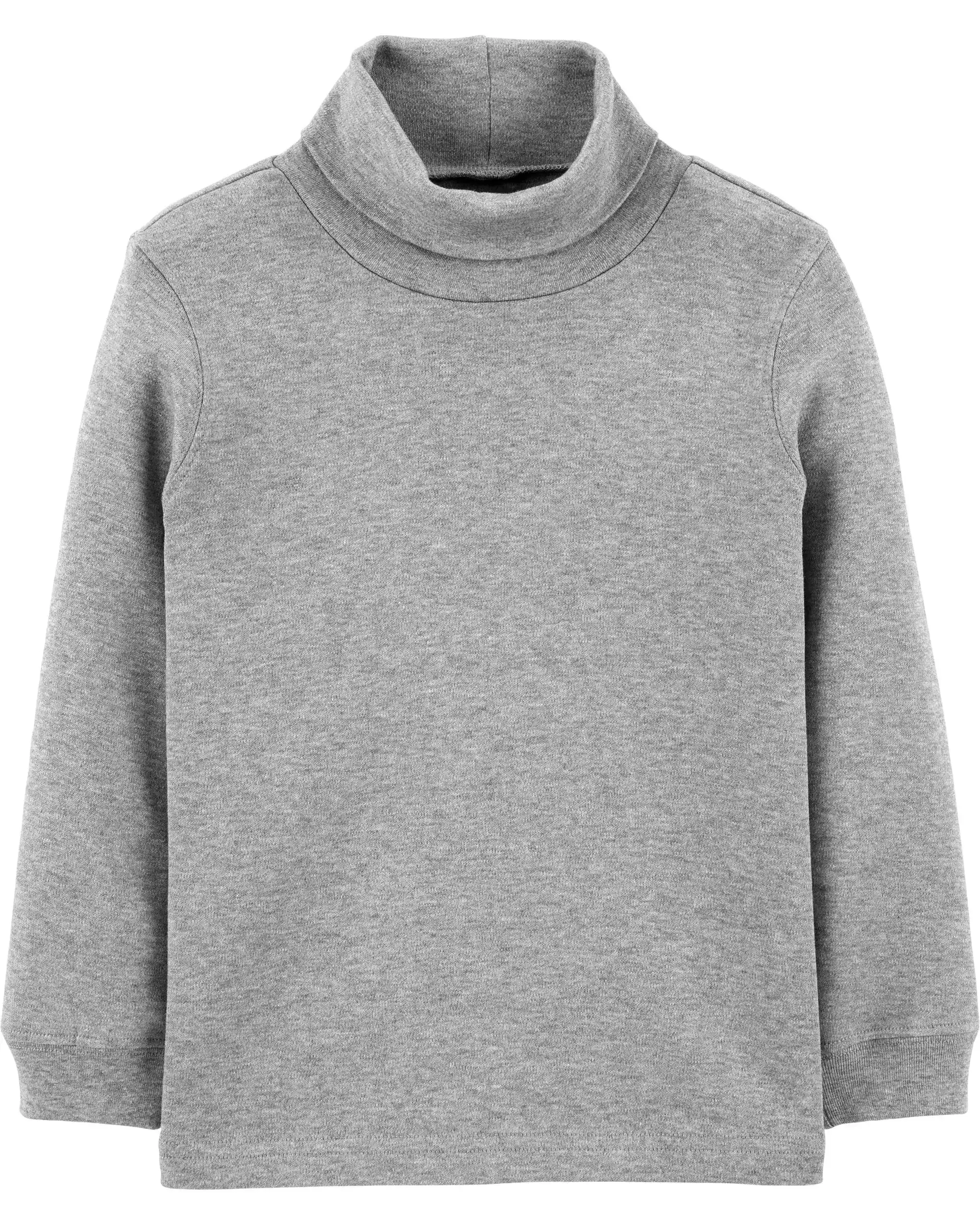 Col roule en coton gris_5923. Bienvenue sur DIAYTAR SENEGAL - Où Chaque Produit a son Histoire. Découvrez notre sélection unique et choisissez des articles qui racontent la richesse culturelle et artistique du Sénégal.