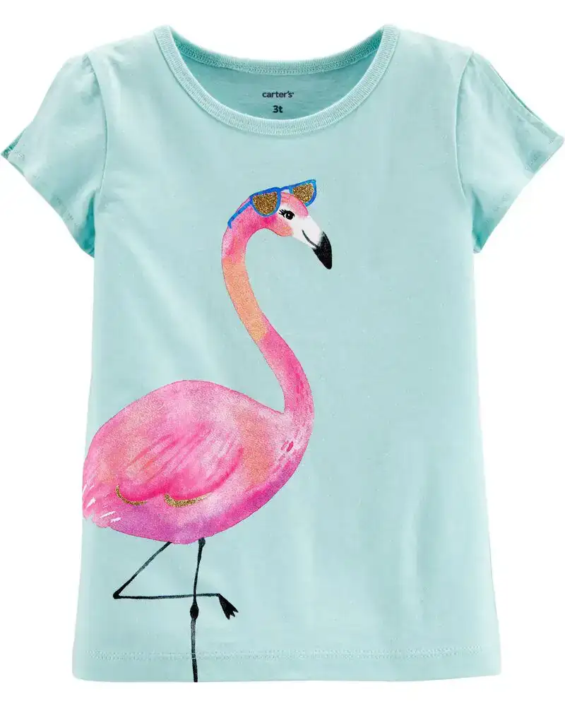 Flamingo split shoulder jersey tee_6066. DIAYTAR SENEGAL - Où le Shopping est un Plaisir Engagé. Parcourez notre catalogue et choisissez des produits qui respectent vos valeurs et vos attentes.