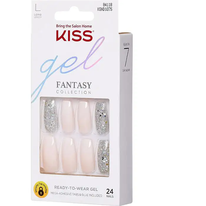 Kiss gel fantasy collection nails kgnd107s_1323. DIAYTAR SENEGAL - Votre Oasis de Shopping en Ligne. Explorez notre boutique et découvrez des produits qui ajoutent une touche de magie à votre quotidien.