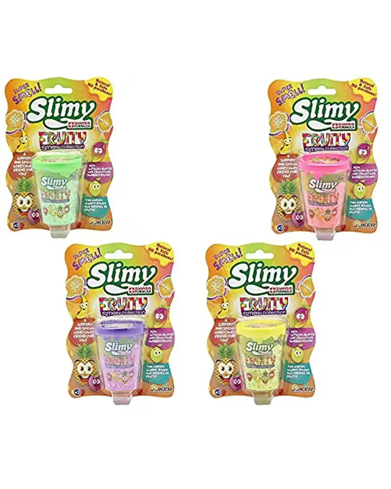 Slimy slimy mini parfums fruits 80g 5ans_7226. DIAYTAR SENEGAL - Là où le Chic Rencontre la Tradition. Naviguez à travers notre catalogue et choisissez des produits qui équilibrent l'élégance intemporelle et l'innovation moderne.