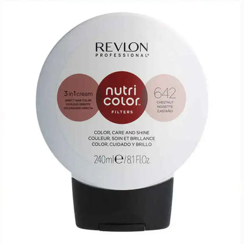Teinture permanente nutri color revlon 642 marron 240 ml_1897. DIAYTAR SENEGAL - Où l'Élégance Rencontre l'Authenticité. Naviguez à travers notre boutique en ligne et choisissez des produits qui incarnent le style et la tradition du Sénégal.