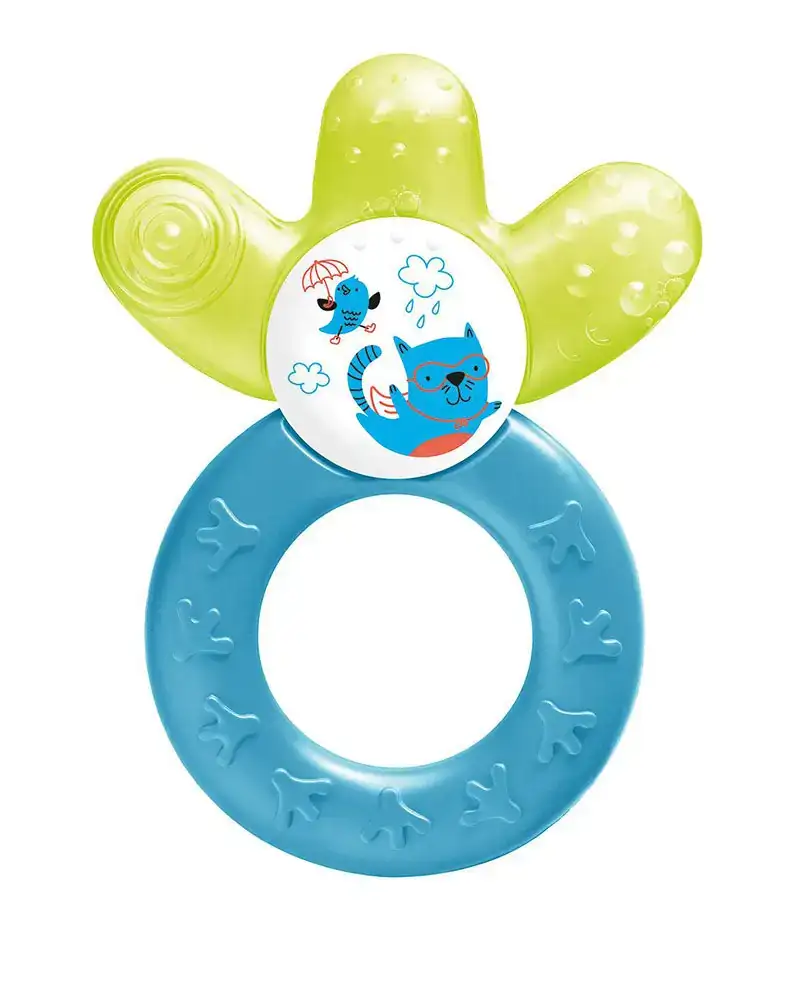 Anneau de dentition mam refrigerant bleu_2717. DIAYTAR SENEGAL - Où la Tradition s'Harmonise avec le Moderne. Parcourez notre gamme diversifiée et choisissez des produits qui révèlent l'âme du Sénégal.