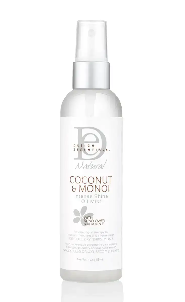 Brume dhuile de brillance intense a la noix de coco et au monoi design essentials 4 oz_5062. DIAYTAR SENEGAL - L'Art de Choisir, l'Art de S'émerveiller. Explorez notre boutique en ligne et choisissez des articles qui éveillent votre sens de l'émerveillement.