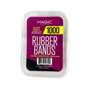 Magic Collection Élastiques assortis 1000 pièces #2900AST. Boutique de cosmétiques au Sénégal