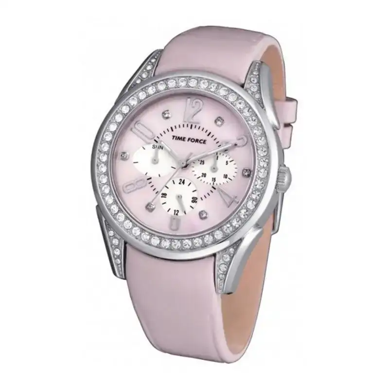 Montre femme time force tf3375l06 o 37 mm_3340. DIAYTAR SENEGAL - Votre Marché Virtuel au Sénégal. Parcourez notre boutique en ligne pour trouver des trésors cachés, des articles indispensables du quotidien aux joyaux artistiques.