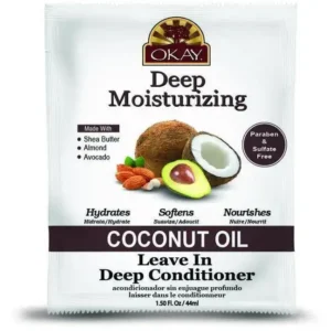 OKAY Deep Moisturizing Coconut Leave In Deep Conditioner 1.5 OZ. Boutique de cosmétiques au Sénégal