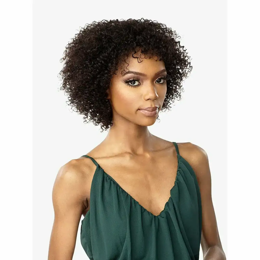 Perruque Complète Non Traitée Sensationnel 100% Cheveux Humains 10A - Jerry Curl 11". Boutique de cosmétiques au Sénégal