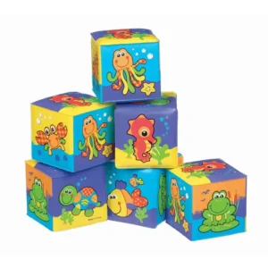 playgro lot de 6 blocs de bain 6m+ - default title. Boutique de cosmétiques au Sénégal
