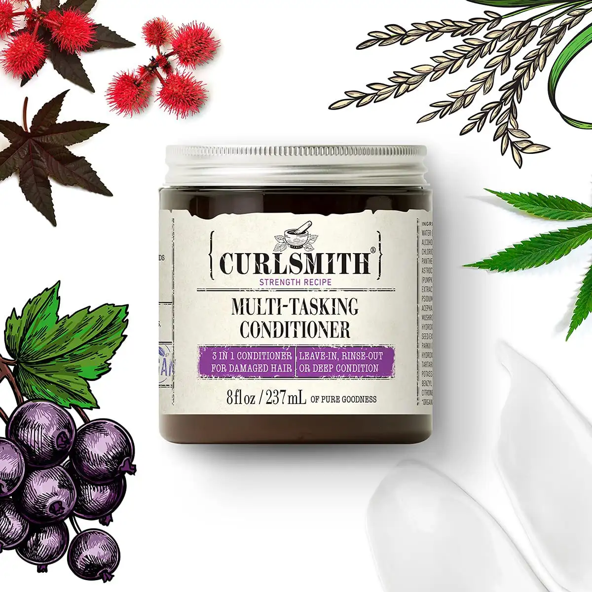 Curlsmith revitalisant multitache 8 oz_1885. DIAYTAR SENEGAL - Où Choisir est un Plaisir. Explorez notre boutique en ligne et choisissez parmi des produits de qualité qui satisferont vos besoins et vos goûts.