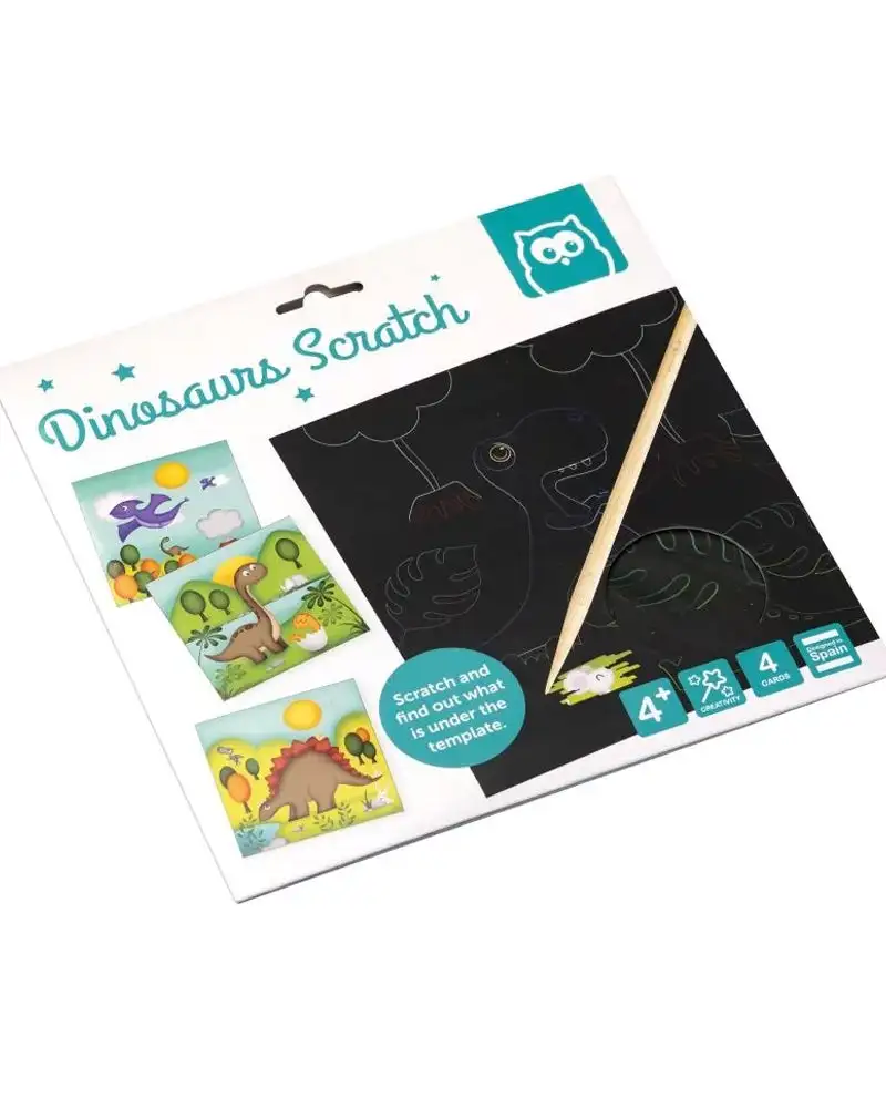 Eurekakids dino scratch art 4ans_6926. DIAYTAR SENEGAL - Votre Passage vers l'Élégance Accessible. Parcourez notre boutique en ligne pour trouver des produits qui vous permettent d'allier style et économies.