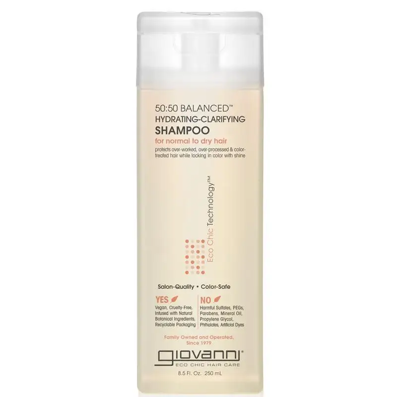 Giovanni 50 50 shampooing hydratant clarifiant equilibre 8 5 fl oz_8709. DIAYTAR SENEGAL - L'Art du Shopping Distinctif. Naviguez à travers notre gamme soigneusement sélectionnée et choisissez des produits qui définissent votre mode de vie.