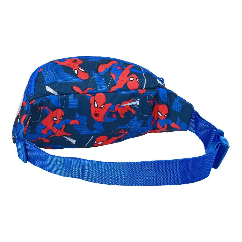 Pochette ceinture spiderman grande puissance rouge bleu 23 x 12 x 9 cm_8005. DIAYTAR SENEGAL - Votre Destination Shopping Éthique. Parcourez notre gamme et choisissez des articles qui respectent l'environnement et les communautés locales.
